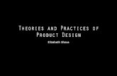 Theories and Practices of Product Design - Elizabeth Shove