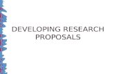 Week 10  writing research proposal