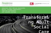 TCC - An approach to Adult Social Care