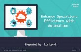 Nos webinar   enhance operations efficiency with automation slideshare