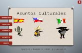 Spanish M3 asuntos culturales