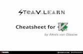 Steam Learn: Cheat sheet for Vim