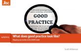 What does good practice look like?