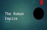 The roman empire political