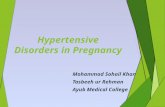 Hypertensive disorders in Pregnancy