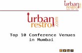Top 10 Conference Venues in Mumbai