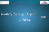 GASF Monthly  Safety Report Dec-  2014