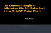 10 common english mistakes