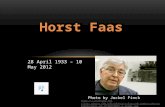 Horst Faas obituary