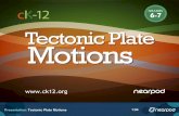 Tectonic Plate Motions