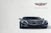 2015 Cadillac Escalade SUV eBrochure