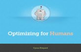 2015 MnSearch Summit - Cyrus Shepard - Optimizing for Humans – How We Do SEO at Moz
