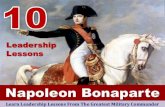 Napoleon's lessons