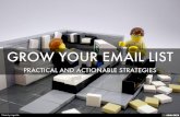Grow Your Email List
