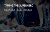 AngularJs - Taming the Superhero