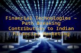 Financial technologies – Path breaking contribution to indian Financial Market
