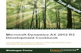 Microsoft Dynamics AX 2012 R3 Development Cookbook - Sample Chapter