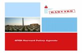 SFER Harvard Policy Agenda 1.0