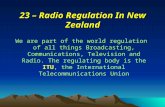 23 Radio Regulations & 24 Operating Practices