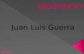Juan Luis Guerra Biography by Anahi