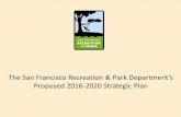 SF  Rec & Parks 2016-2020 strategic plan