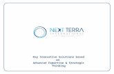Next Terra International - Key Innovative Solutions