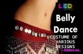Led dance costumes from bellydance led