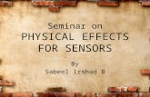 Physical Effects for sensors