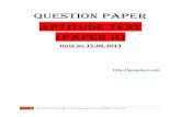 HPAS-2013 Aptitude Test Question paper