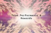 Team performance and rewards 1