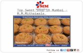 Top Sweet Shop in Mumbai - M.M.Mithaiwala