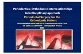 Periodontal surgery for the orthodontic patient   mohamad aboualnaser - oussama sandid 2009