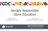 socially responsible game education
