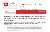 Biomimetic Enzyme Nanocomplexes and Their Use as Antidotes and Preventative Measures for Alcohol Intoxication