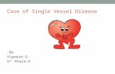 Single vessel disease