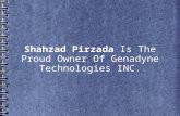 Shahzad Pirzada Is The Proud Owner Of Genadyne Technologies INC.