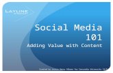 Concordia University | Social Media 101 | Adding Value With Content
