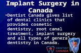 Implant surgery in canada