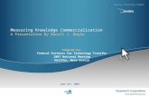 Measuring Knowledge Commercialization/ Denzil Doyle
