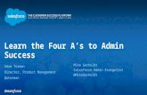 Learn the Four A's to Admin Success