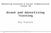 Poynter Lesson 10 - Brand and Advertising Tracking