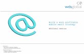 WDSGlobal ServiceMine Email Webinar