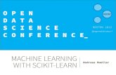 Machine Learning with scikit-learn