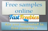 Free samples online