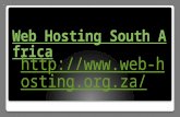 Web hosting south africa