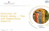 Overview of  black money - Tax and Regulatory Aspects