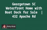 Georgetown SC 3 Bedroom Log Cabin for Sale  | 432 Apache Rd