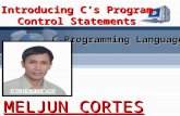 MELJUN CORTES C++ chapter 2 C program controls structure