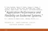 Application Performance and Flexibility on ExoKernel Systems