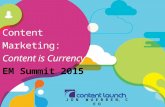 Content Marketing for Experiential Marketing Events  5.11.15